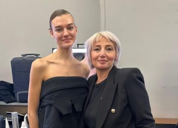 Lorita Monti, parrucchiera pratese, è protagonista alle 'Settimane della Moda'