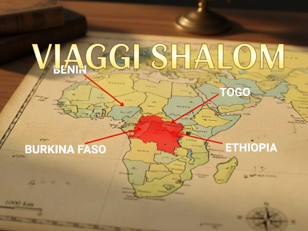 Movimento Shalom in partenza per l'Africa per progetti umanitari