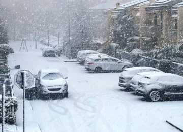 Neve nell'Empolese Valdelsa: Strade bianche a Gambassi Terme e Montespertoli