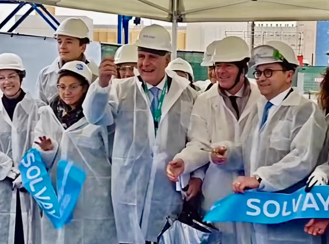 Nuovo impianto Solvay, Giani: "Sviluppo industriale e sostenibilità ambientale"