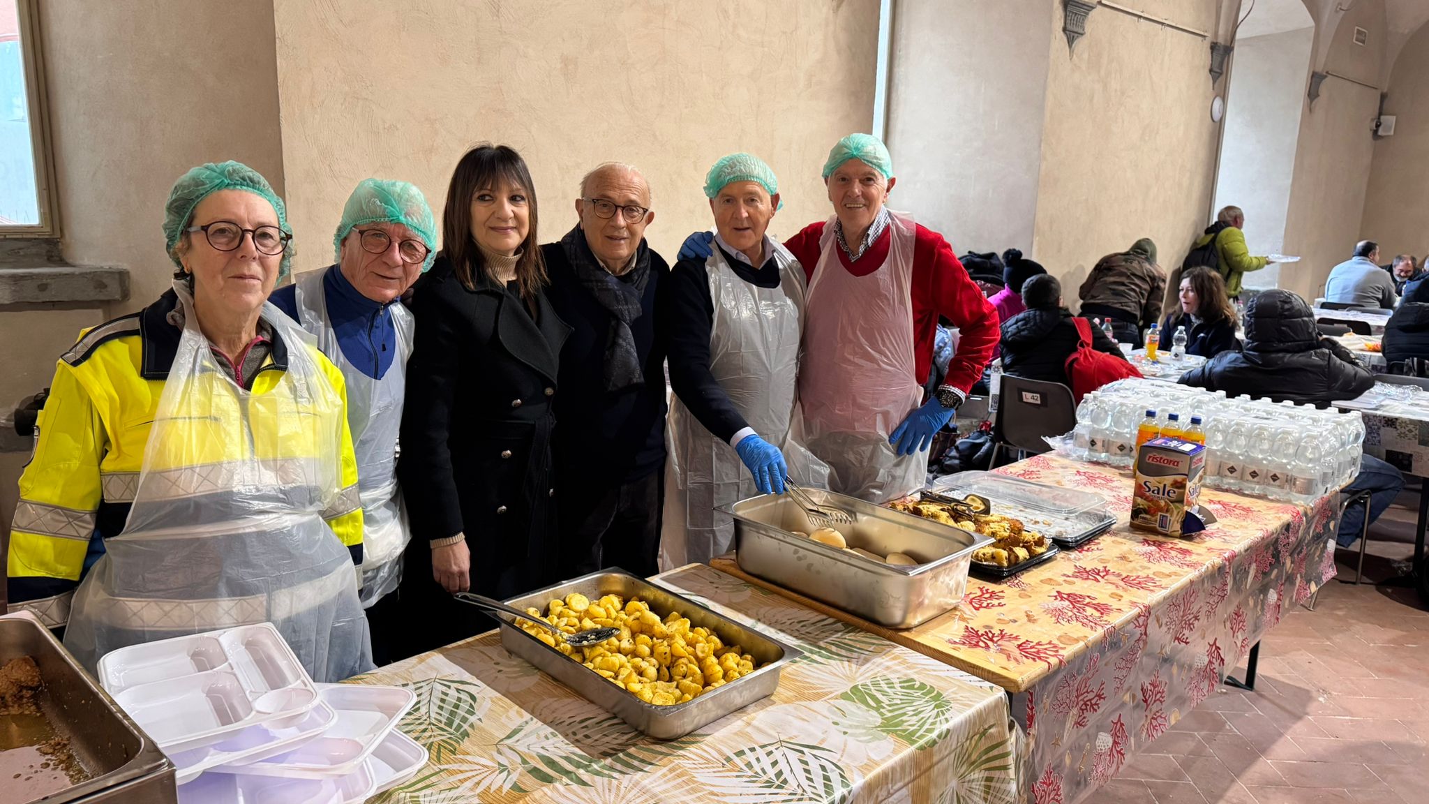 Pranzo di solidarietà all'SMS per le persone in difficoltà