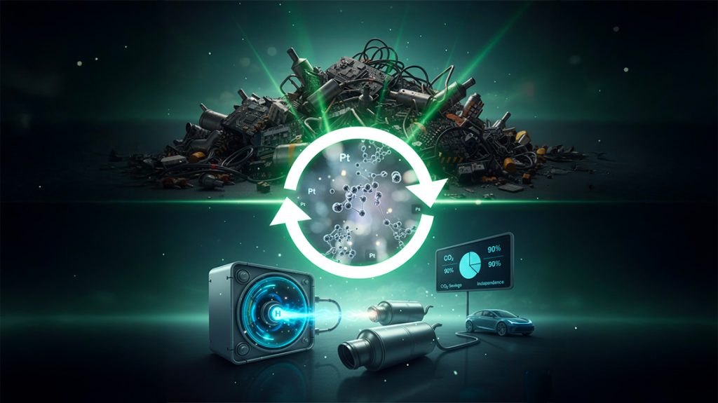 Progetto CHemPGM: Sviluppo di Catalizzatori Innovativi da Materiali Riciclati per Minimizare la Dipendenza da Materie Prime Critiche