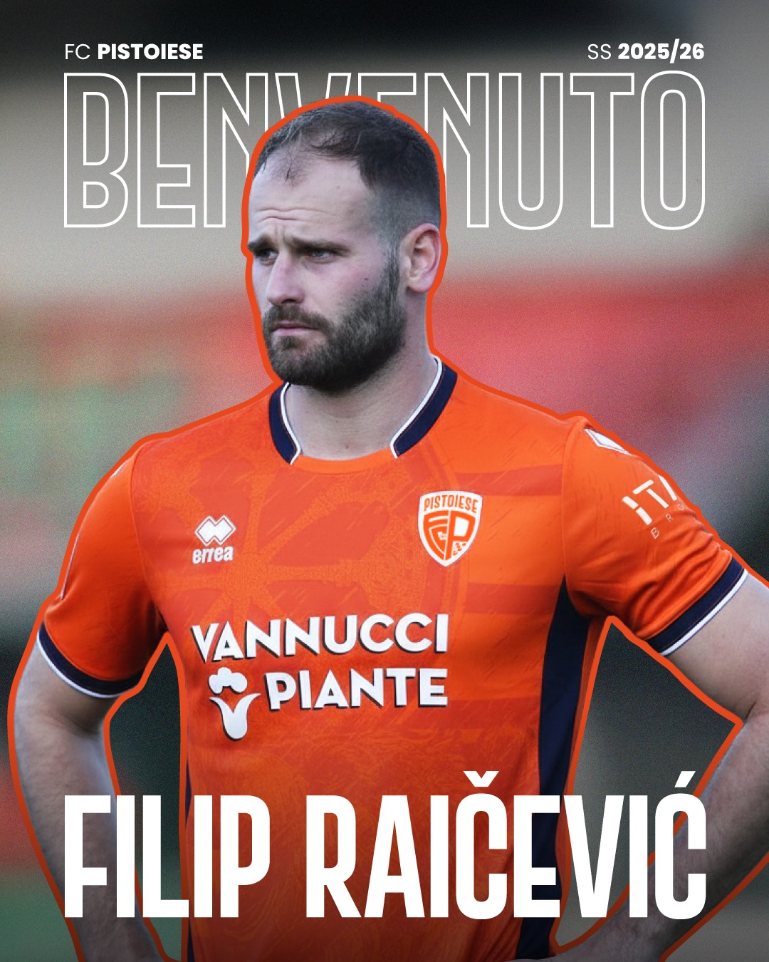 La Pistoiese prosegue con gli acquisti: benvenuto Raicevic!