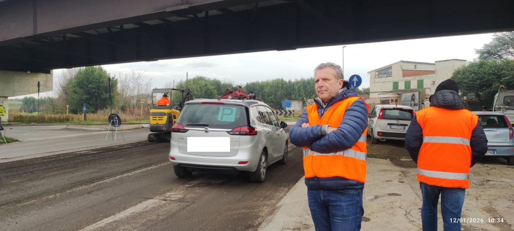 Ricominciano i lavori di asfaltatura nelle strade di Santa Croce
