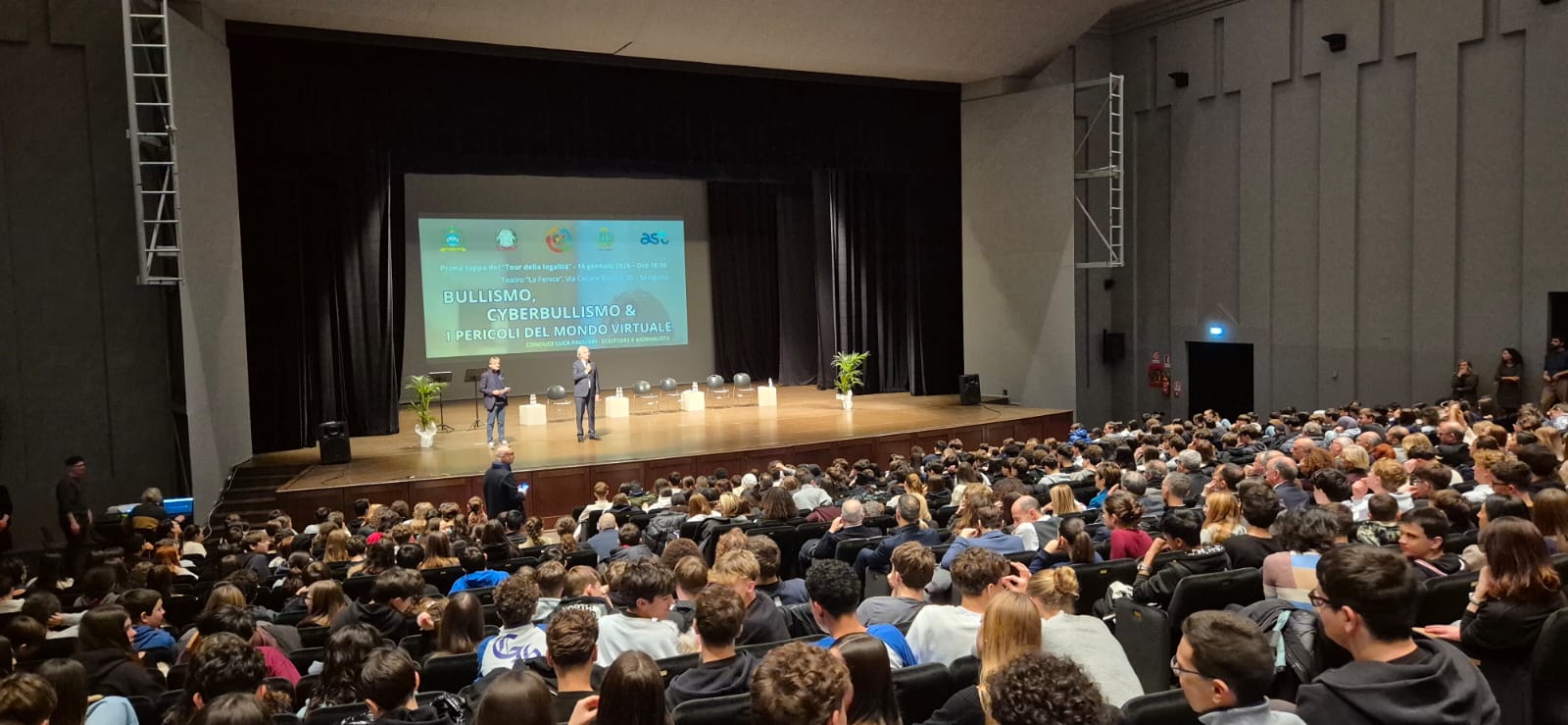 Tour della legalità: primo incontro con gli studenti a Senigallia