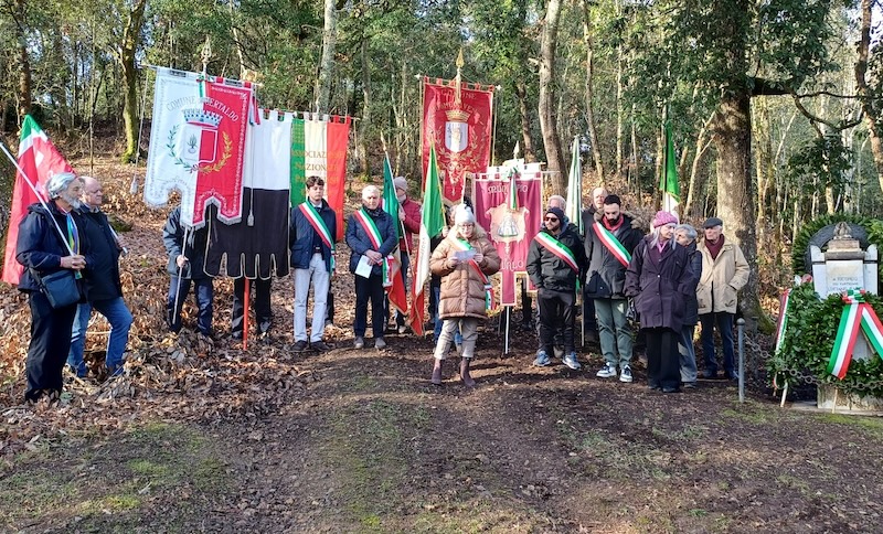 Un tributo ai partigiani di Certaldo a Rigosecco, il sindaco: "La libertà non è un dono, ma una conquista"