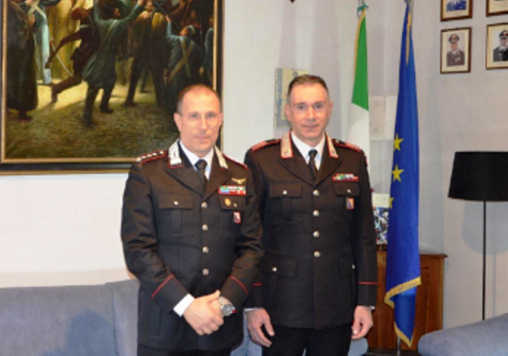 Volterra saluta il comandante Iozzi: in pensione dopo 37 anni nell'Arma dei Carabinieri