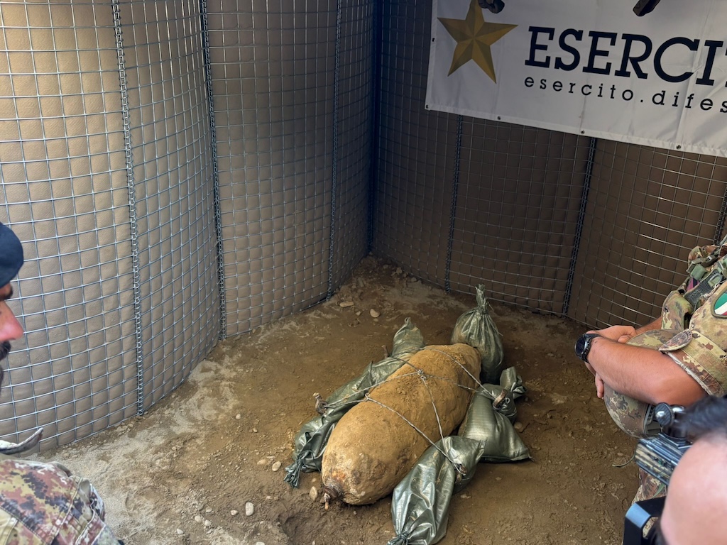 Ordigno bellico al cantiere Ferruccio di Empoli: aggiornamenti su evacuazione e rimozione