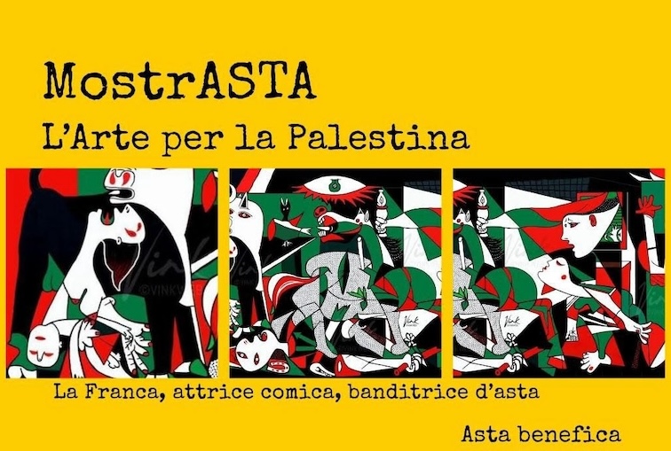Arte per la Palestina: a Montespertoli si tiene la MostrASTA