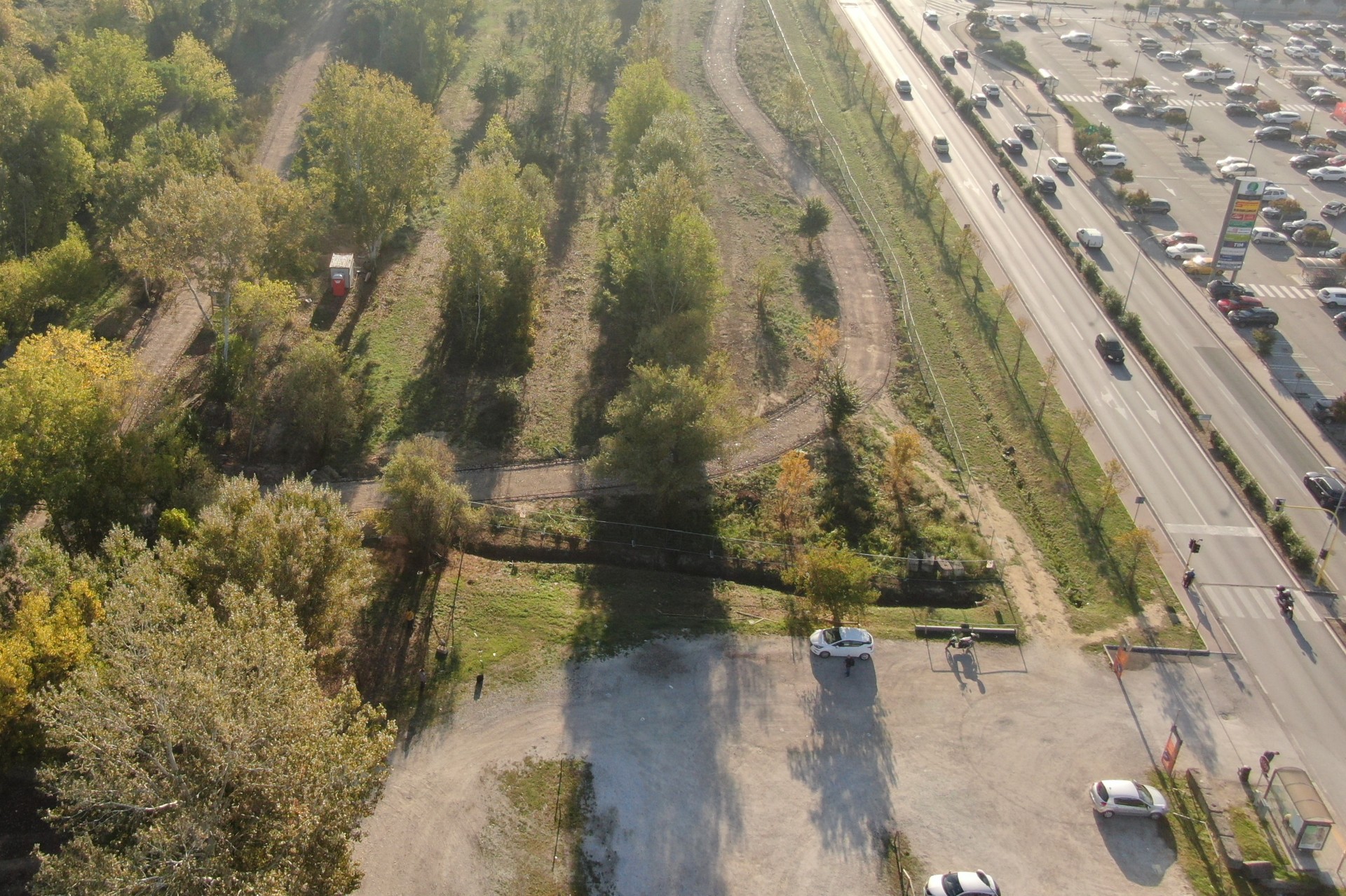 Chiusura del parcheggio di via Cisanello per lavori al Parco Europa