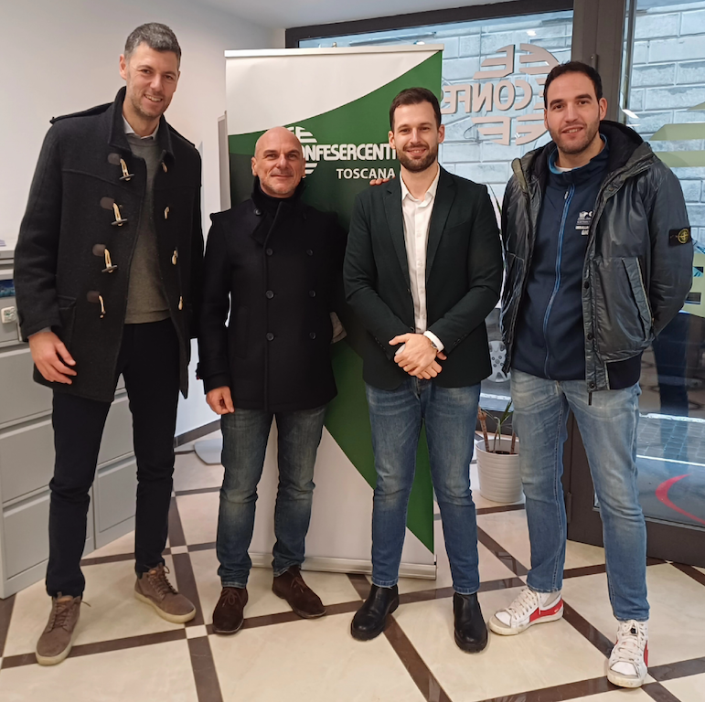 Firmato l'accordo tra Confesercenti Pontedera, CCN We Are ed Era Volleyball