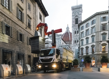 rewrite this title Pulizia urbana, nei territori Plures Alia cittadini più soddisfattiin Italian