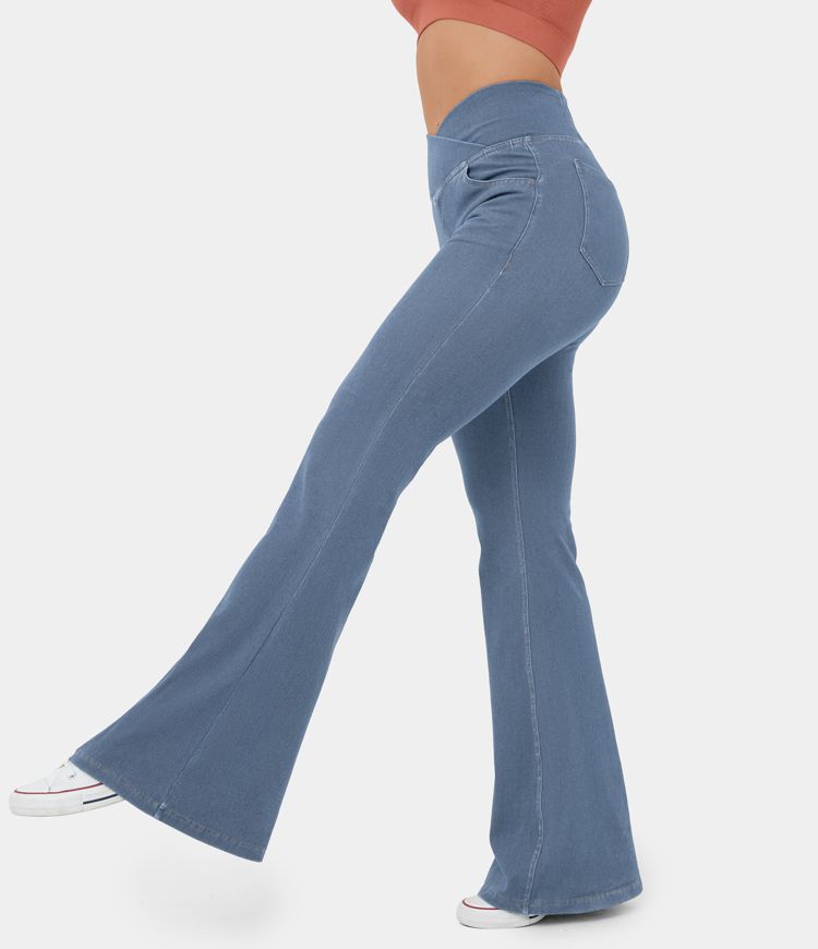 Pantaloni Sportivi Donna Caldi HAPYWER in Cotone con Tasche per Jogging