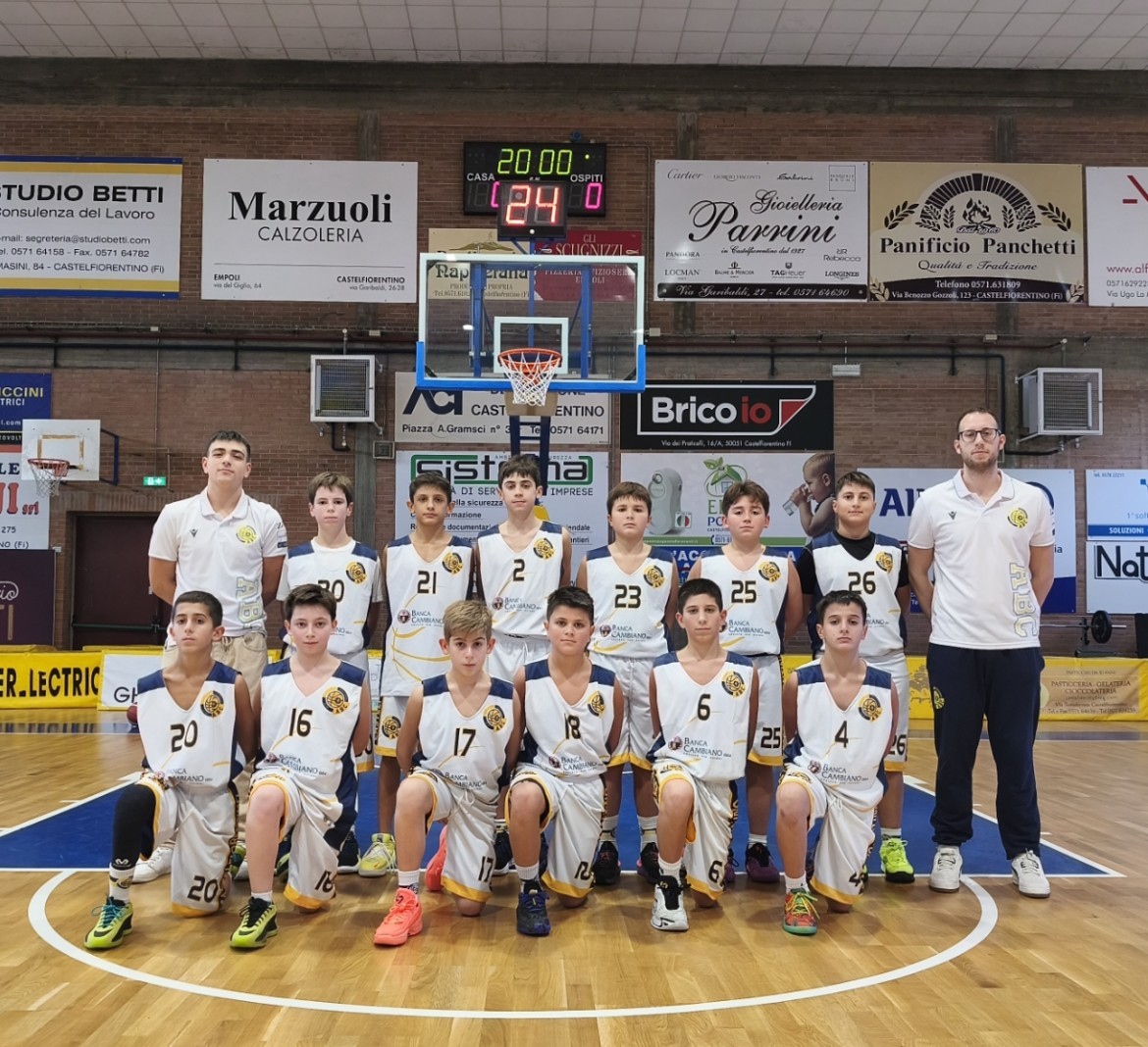 ABC Castelfiorentino: Risultati delle squadre giovanili e del minibasket