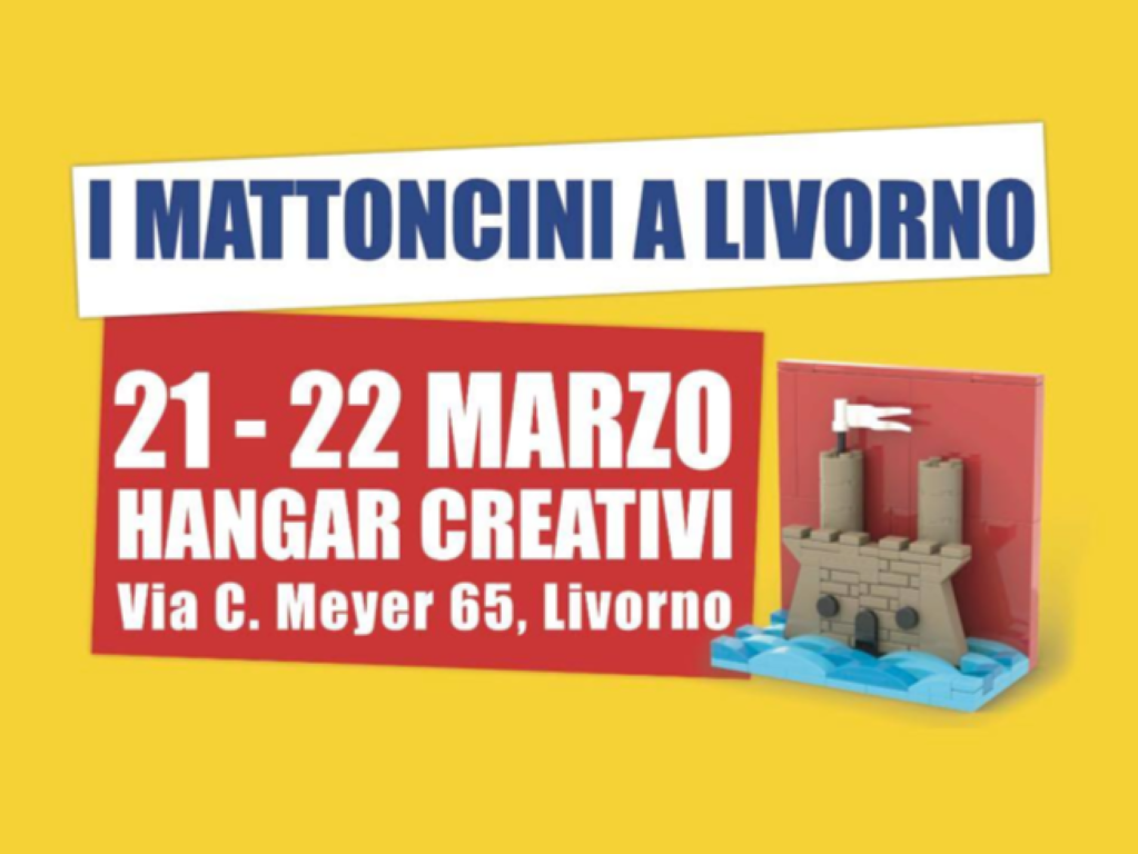 Al via a Livorno la terza edizione di Leghorn Bricks: l'evento dedicato al gioco con i mattoncini Lego