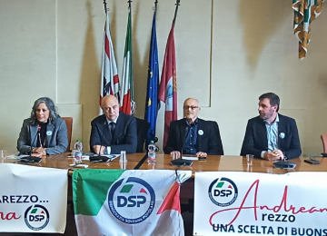 Amministrative ad Arezzo, Rizzo presenta Egiziano Andreani: "Siamo l'unica vera alternativa. Siamo al fianco dei cittadini."