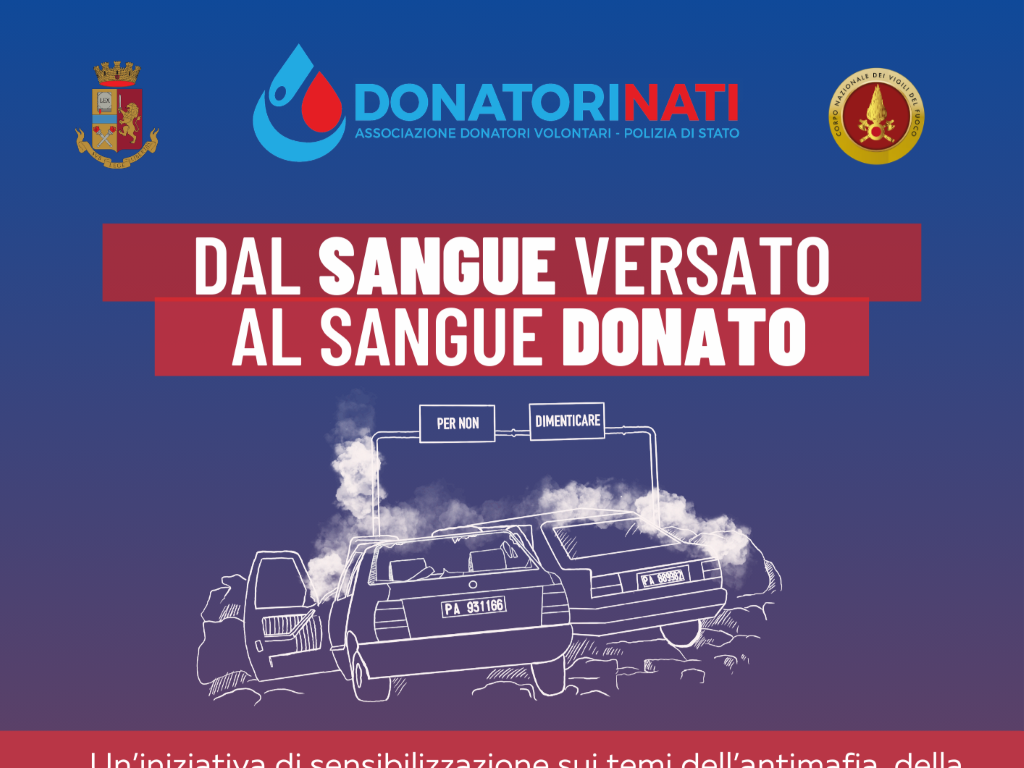 "Dal sangue versato al sangue donato": a Empoli la teca con i resti dell'auto di scorta di Giovanni Falcone