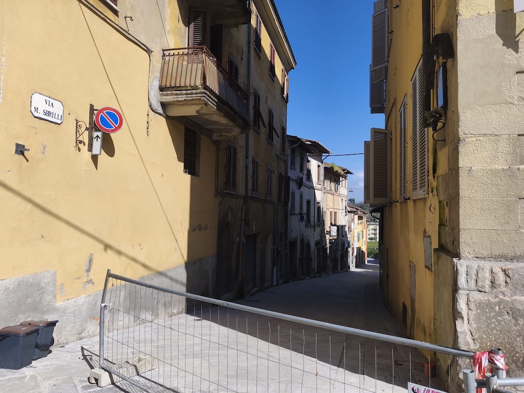 Dalla prossima settimana riapre via Sbrilli a Fucecchio