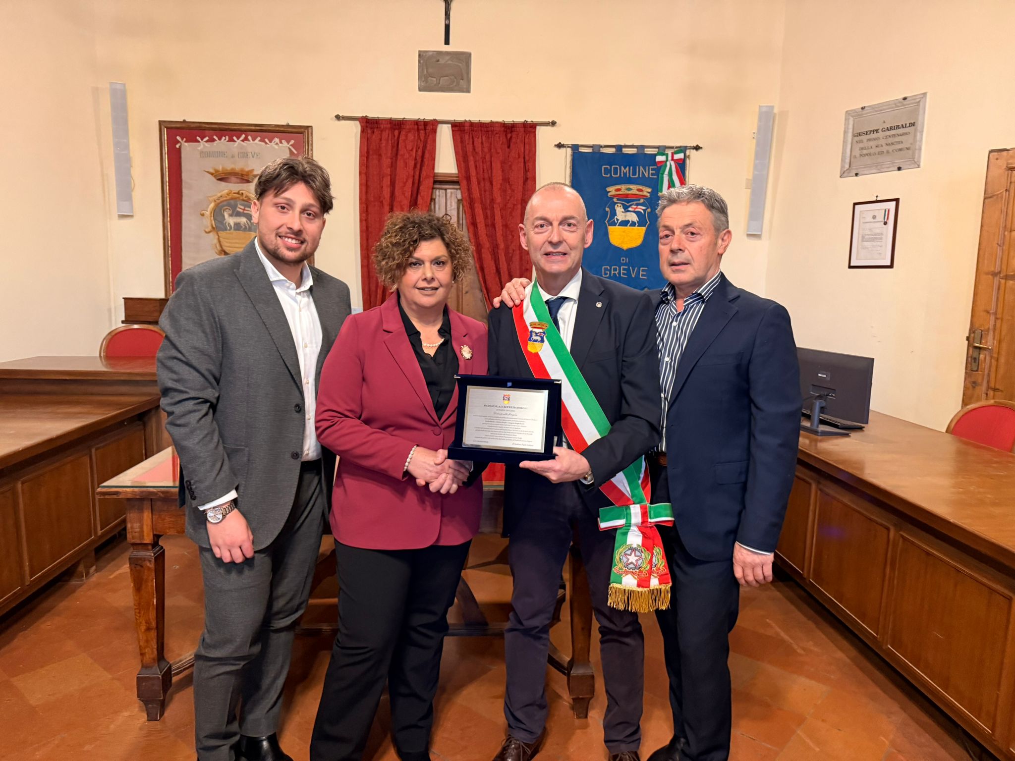 Due targhe a Greve per commemorare Lucrezia Borghi a dieci anni dalla sua scomparsa