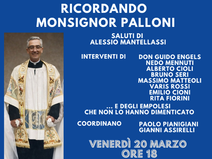 Empoli commemora monsignor Palloni a 53 anni dalla sua scomparsa