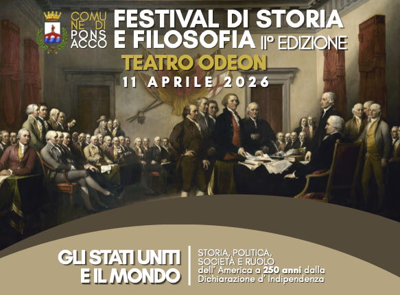 Festival della storia e della filosofia: a Ponsacco si discute degli USA