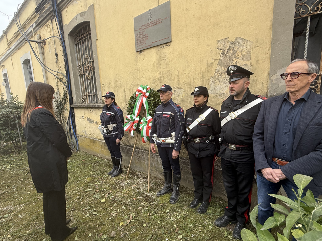 Fucecchio commemora gli otto operai della Saffa deportati nei campi nazisti