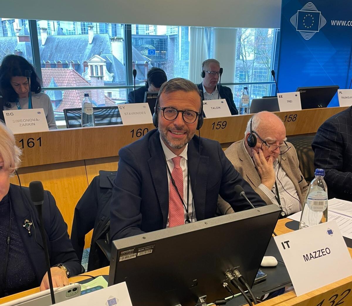 Il Vicepresidente Mazzeo a Bruxelles: più risorse e fondi per la politica di coesione