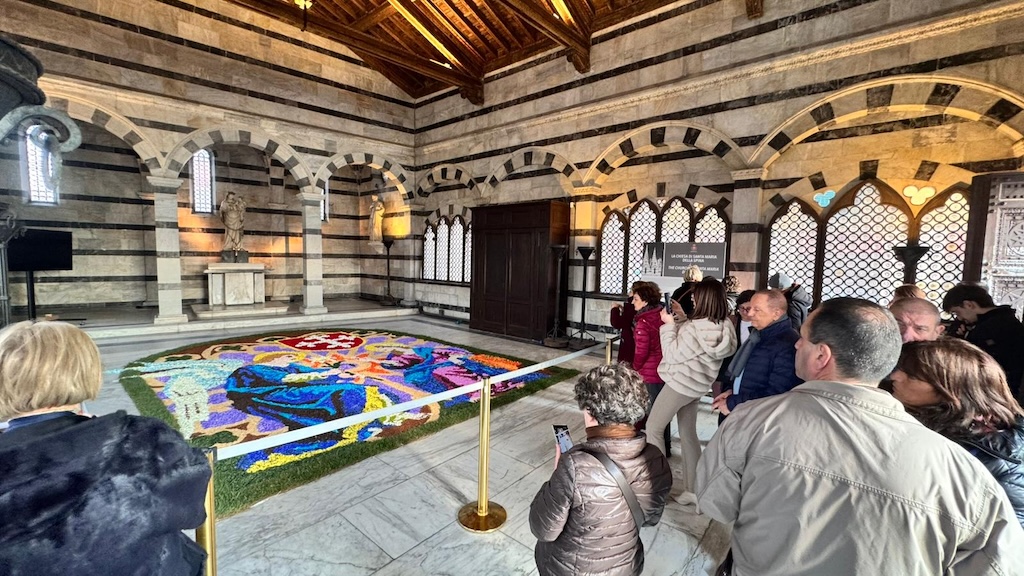 Infiorata dell'Annunciazione: un grande successo di visite a Pisa