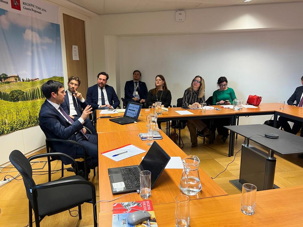 La Commissione Politiche Europee Toscana in Missione a Bruxelles