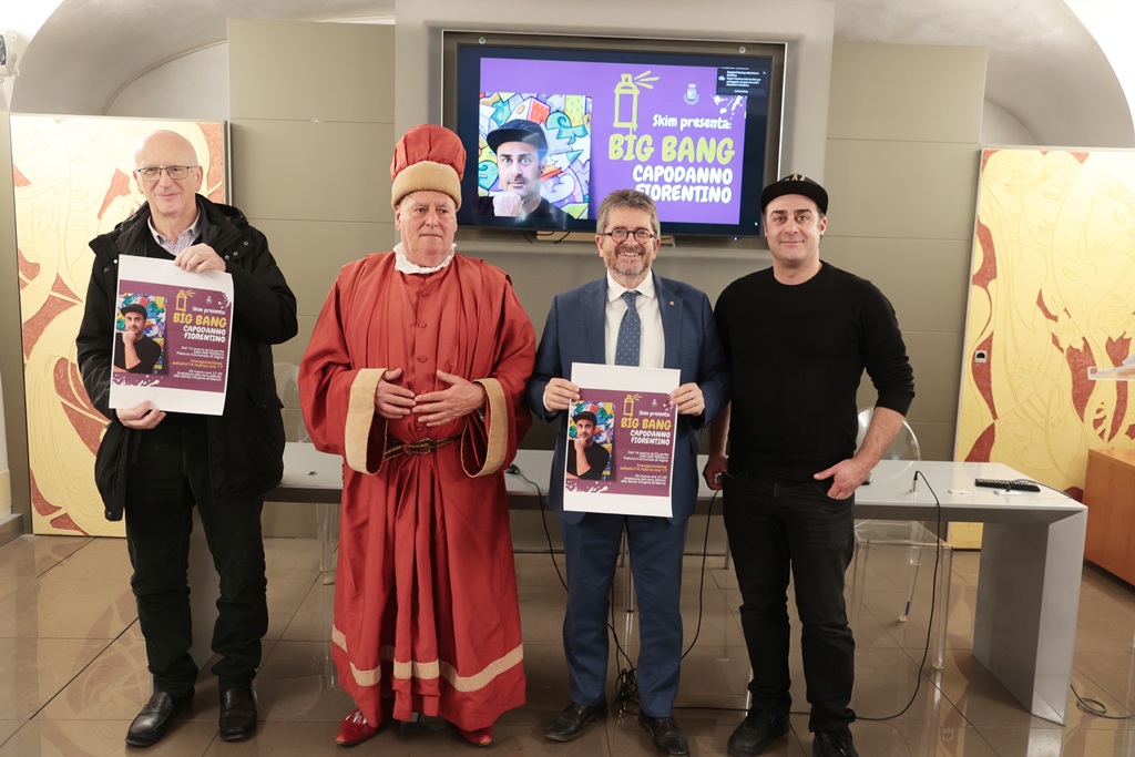 L'arte contemporanea di Skim si fonde con la tradizione: a Signa la mostra 'Big Bang Capodanno Fiorentino'