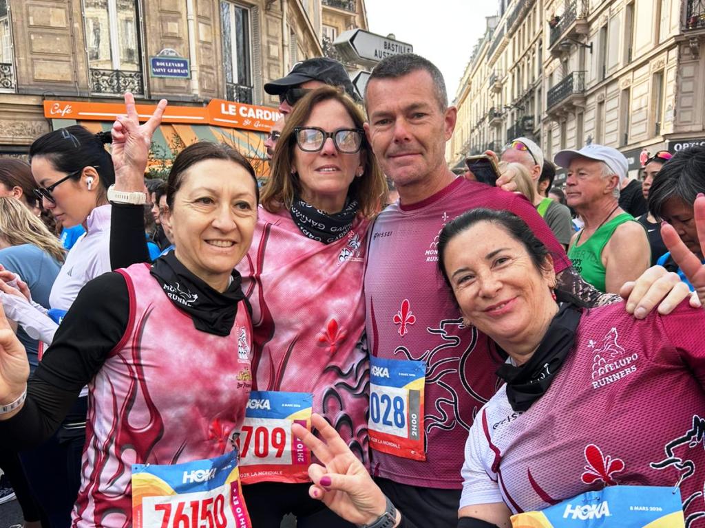 Le Amiche Montelupine alla Mezza Maratona di Parigi