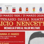 Centenario della nascita di Licio Nencetti – Medaglia d’Oro al Valor Militare – Provincia di Arezzo