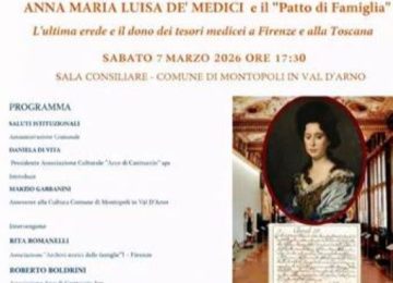 Montopoli celebra Anna Maria Luisa de' Medici e il Patto di Famiglia