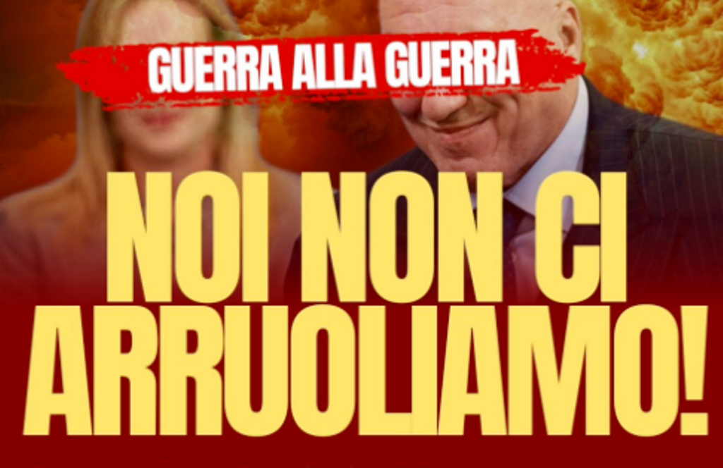 “Non ci arruoliamo”: presidio davanti alla Prefettura di Pisa