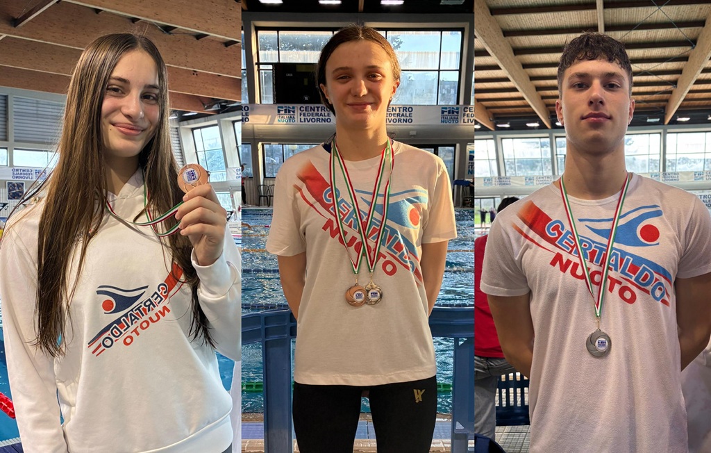Nuoto: Tre Certaldesi alle Finali Nazionali Giovanili di Riccione