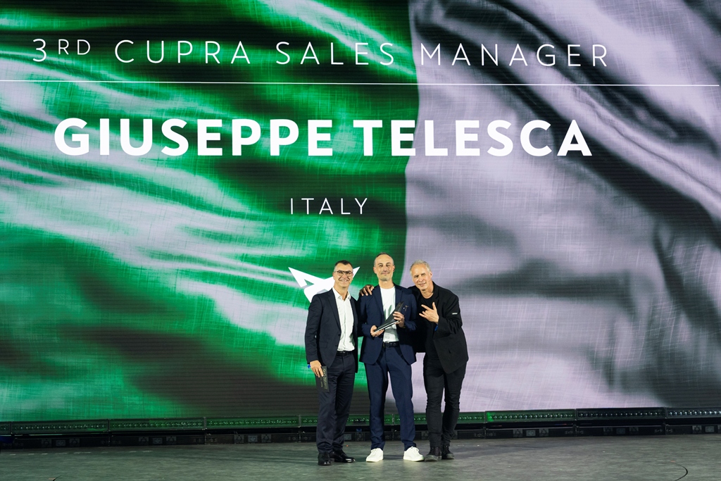 PIEMME AUTO TRA I MIGLIORI AL MONDO: GIUSEPPE TELESCA NELLA TOP 3 DEL CUPRA ONE OF US AWARD 2026