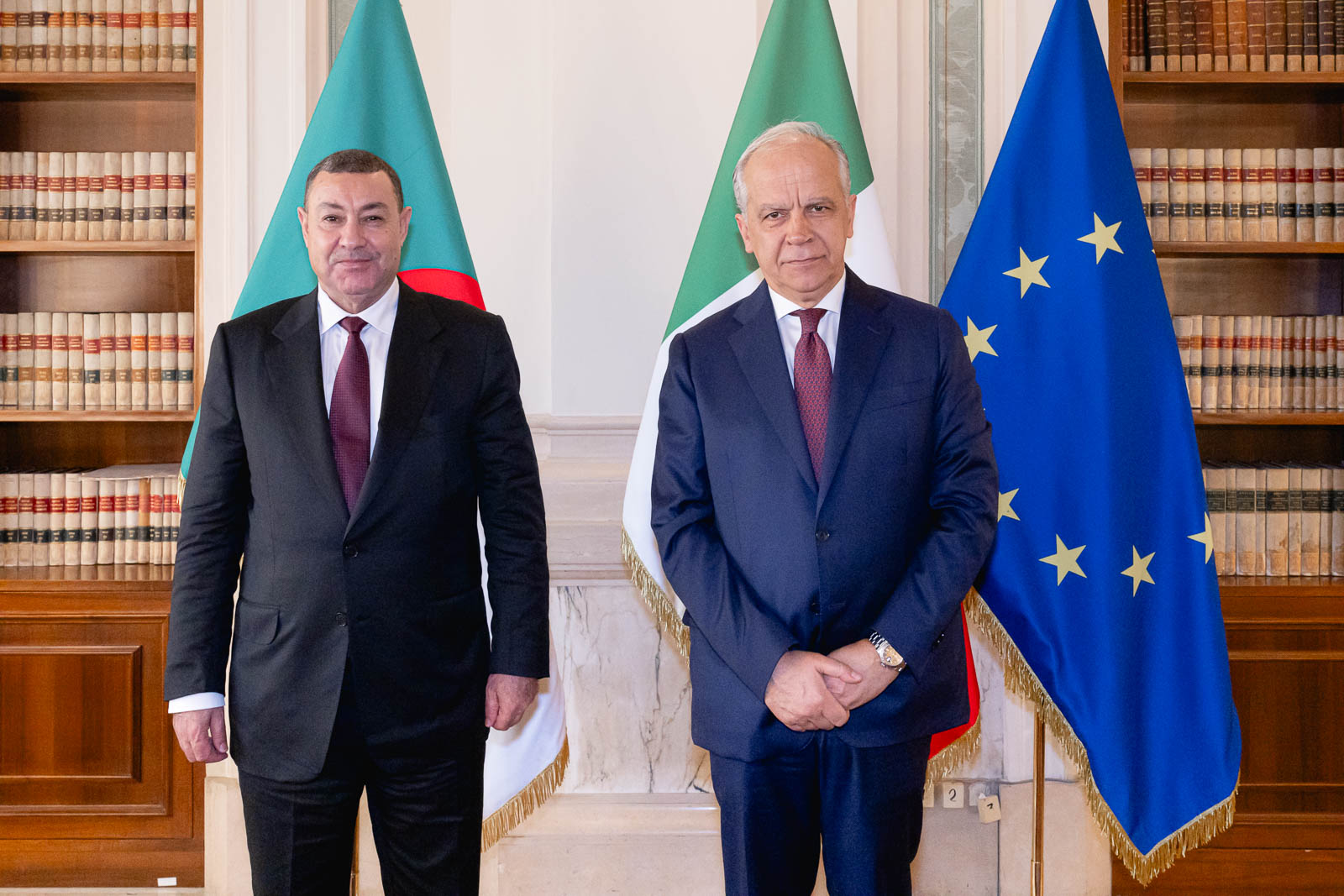 Piantedosi incontra al Viminale il suo omologo algerino Sayoud