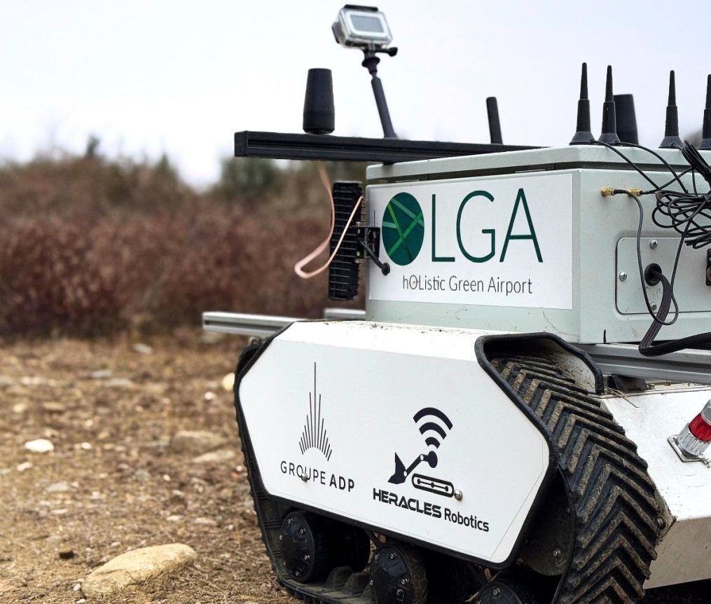 Primo test in Italia del robot OLGA per il monitoraggio della biodiversità all'aeroporto di Malpensa