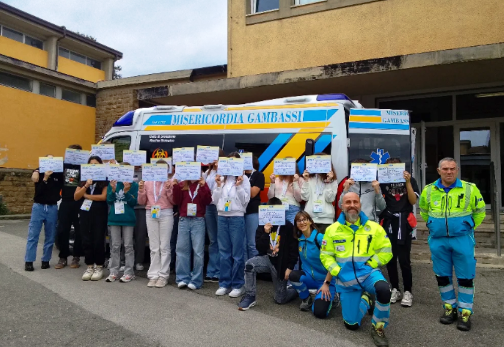 Progetto A.S.S.O.: Partito il percorso 'A scuola di soccorso' presso l'I.C. Gonnelli di Gambassi