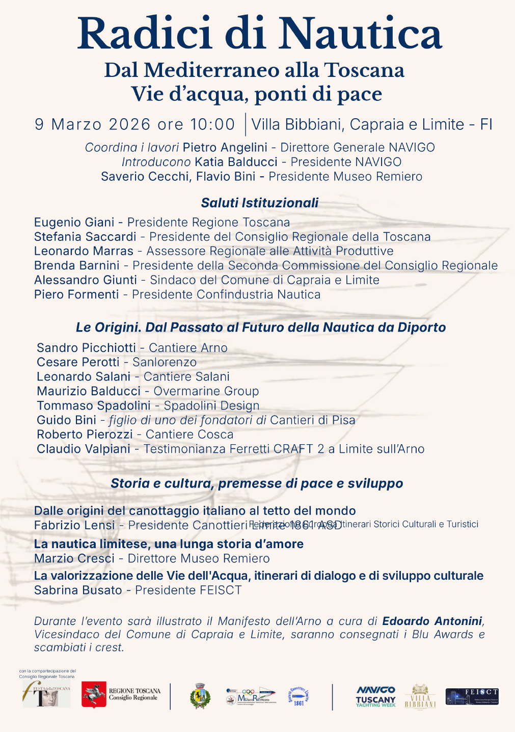 Radici di Nautica: un convegno a Capraia e Limite per esplorare storia e futuro del settore