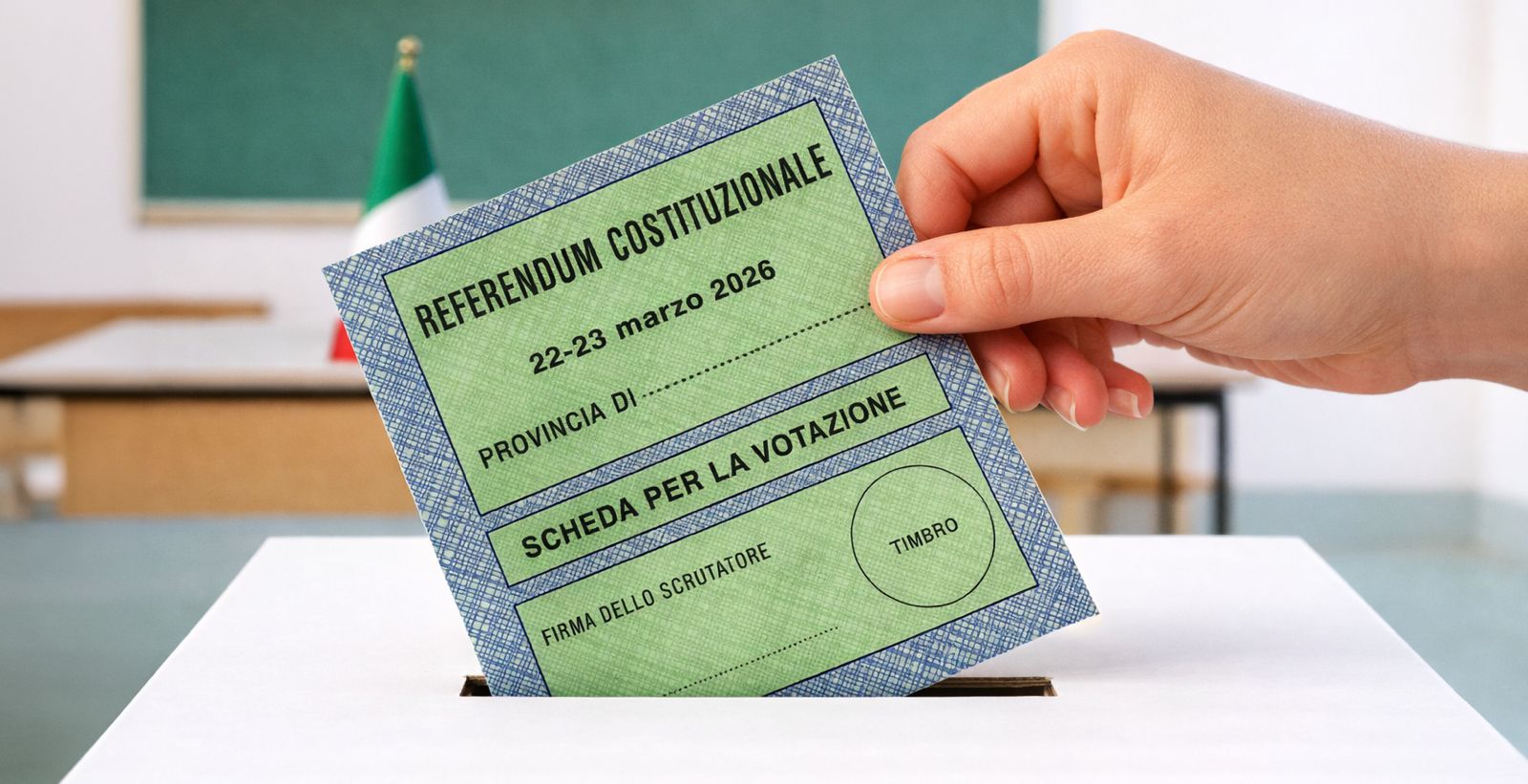 Referendum: oggi seggi aperti dalle 7 alle 15
