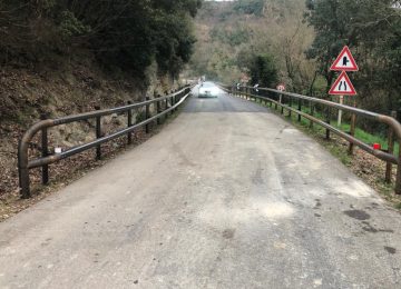 Riapertura del ponte sul Pavone tra San Dalmazio e Montecastelli