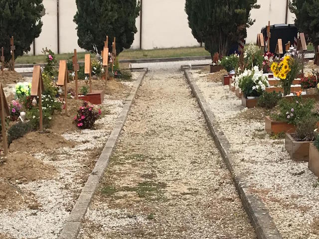 Rimosso l'amianto da diverse strutture del cimitero di Tavarnelle