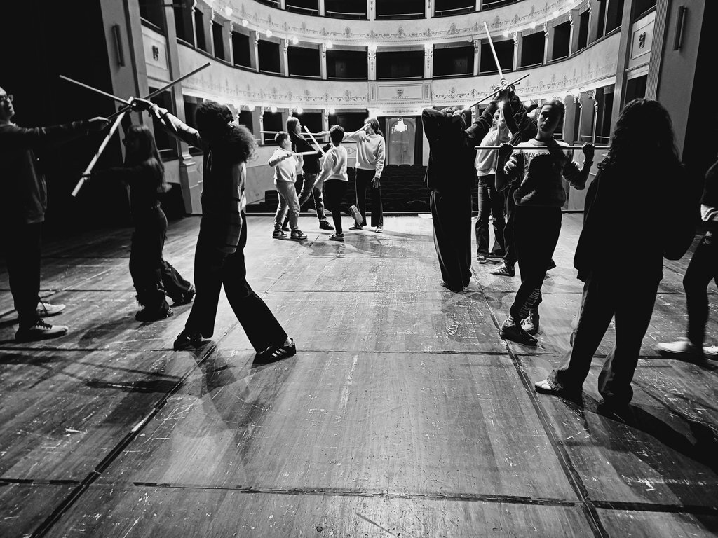 Saggio conclusivo del Laboratorio teatrale per adolescenti al Teatro del Popolo di Castelfiorentino