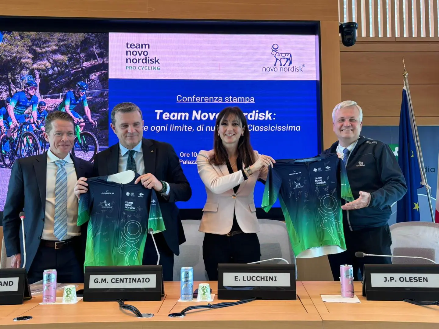 Un Team di Ciclisti Sfida il Diabete alla Milano-Sanremo