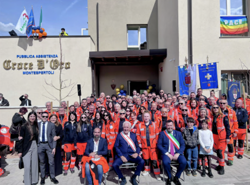 Una nuova location per la Pubblica Assistenza Croce d'Oro di Montespertoli