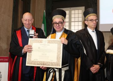 UniSi conferisce la laurea honoris causa a Dario Neri di Philogen