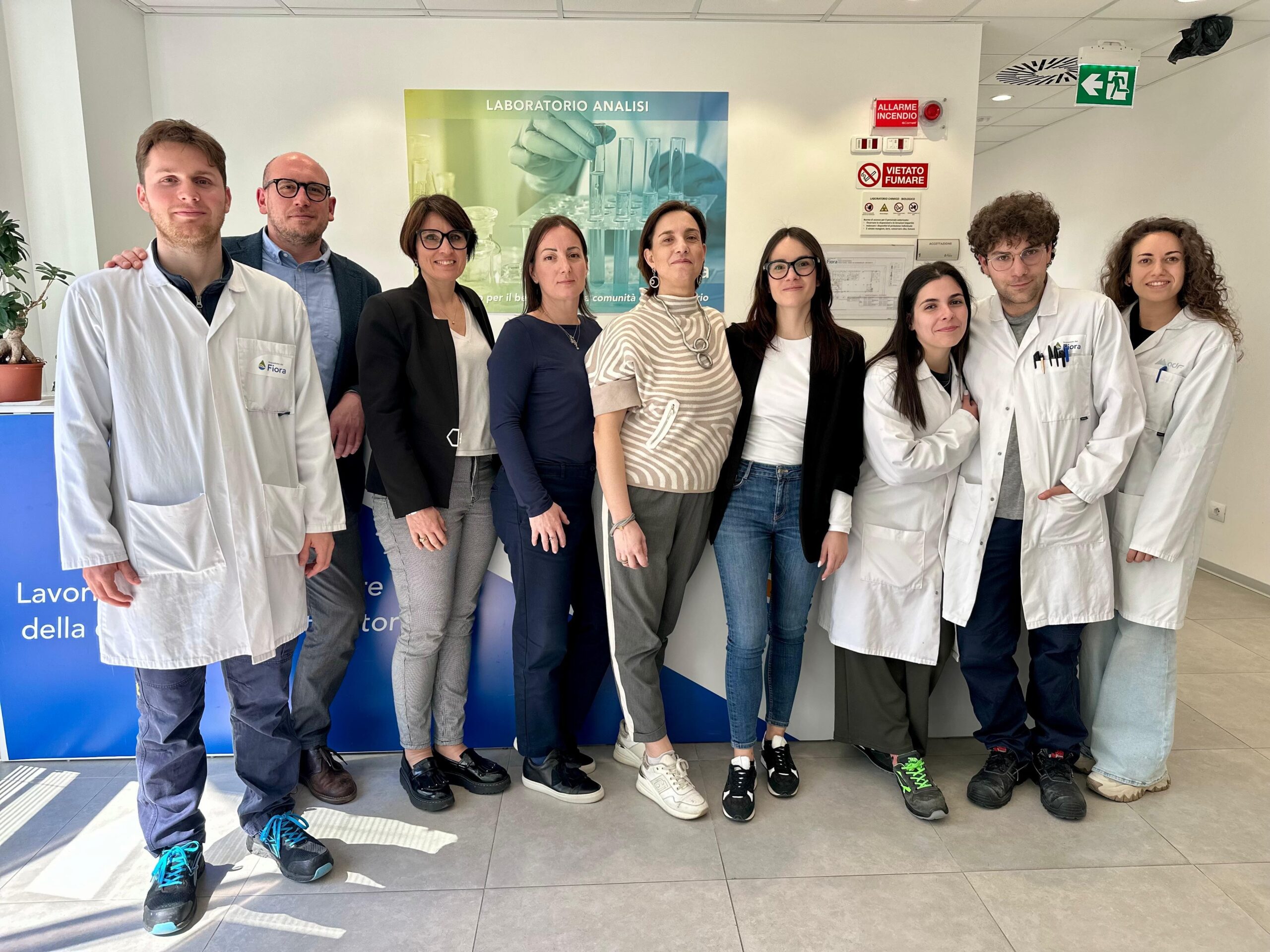 Uniti per l'acqua: studenti collegati dal laboratorio di analisi del Fiora