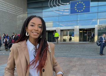 Visita di Diop alla villetta sequestrata alla mafia a Bagno a Ripoli