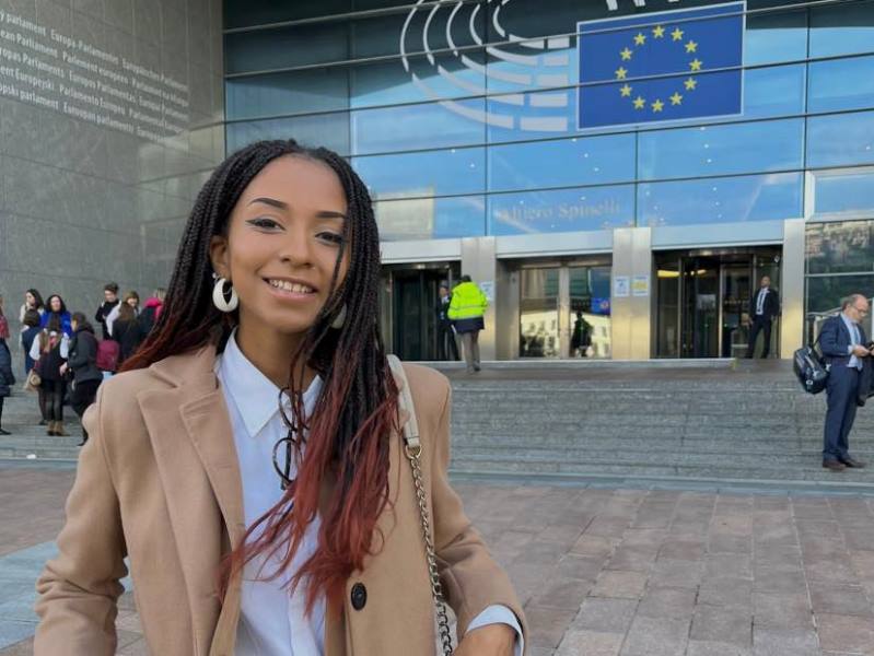 Visita di Diop alla villetta sequestrata alla mafia a Bagno a Ripoli